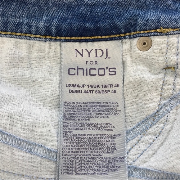 NYDJ for Chico’s Crop Jeans - Picture 6 of 8